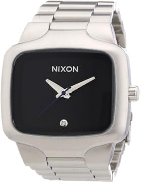 Nixon Unisex-Armbanduhr The Big Player Analog Quarz Edelstahl A487000-00