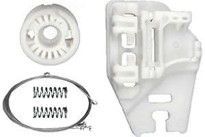Bossmobil Elevalunas trasero izquierdo compatible con BMW 3 E46 3 Series BMW E46 BMW X5 E53 ALPINA B3 Kit de reparación de elevalunas 51358212100 51338212100 51357125060