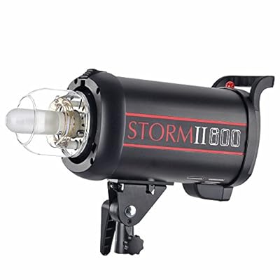 PIXAPROA   STORM II 600 QT600IIM 600Ws High Speed Fan Cool 1 8000s Studio Strobe Flash HSS Bowens SFitting 2 4G  2 Year UK Warranty  Fast Delivery  UK Stock  VAT Registered  Single Head  STORM II 600 