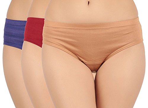 JIL Delux Womens Hipsters Brief 100% Cotton Ladies Plain Panty Under Wear Inner Elastic Combo Offer Pack Of 3 Pc ( Color May Vary) RS.179 (64.00% Off) - Amazon JIL Delux Womens Hipsters Brief 100% Cotton Ladies Plain Panty Under Wear Inner Elastic Combo Offer Pack Of 3 Pc ( Color May Vary) RS.179 (64.00% Off) - Amazon
