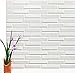 Produktbild 3D Stereo Wandaufkleber Ziegel Wand Wohnzimmer Schlafzimmer TV Hintergrund Wand POE wasserdicht dick Tapete renoviert Aufkleber 70 * 77 * 0,85 cm Ziegel Perle weiß - 2 Stück