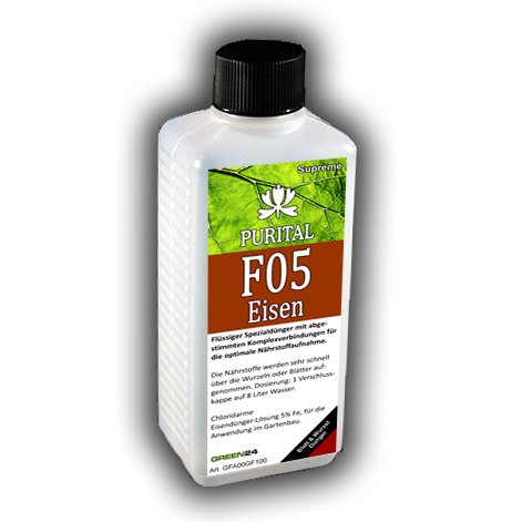 Purital F05 Supreme Eisendünger HIGH-TECH Eisen Flüssig Dünger
