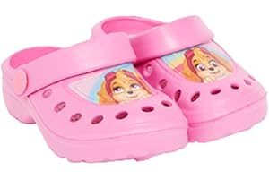 EPLUSM Paw-Patrol Kinder Clogs Pantoletten Mädchen Sommer Leicht Sandalen Bequeme Hausschuhe rutschfest Strand Pool