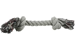 Trixie Lina Z Supłami Zabawka dla Psa, Szary, 37 cm