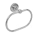 Klaxon Oval Brass Napkin / Towel Ring (Chrome Finish) RS.464.00