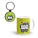 Think Big Keychain & Mug Gift Combo By QuoteSutra RS.530.00