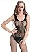 Produktbild Catsuites Sexy Erotische Unterwäsche Weiblicher Sling Mesh Große Größe Öffnen Siamese Strümpfe, Black, one Size