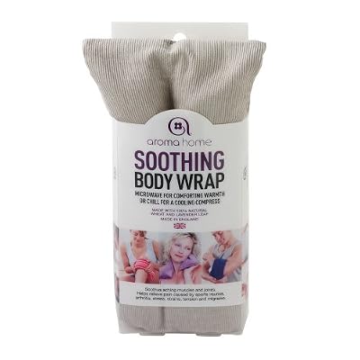 Aroma Home - Bandeau relaxant chaud au micro onde - Boite Polypro - Gris