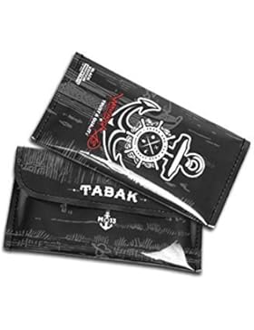 Fishers Anchor - Tabaktasche Tabak Beutel Tasche Black Edition Manufaktur13 M13