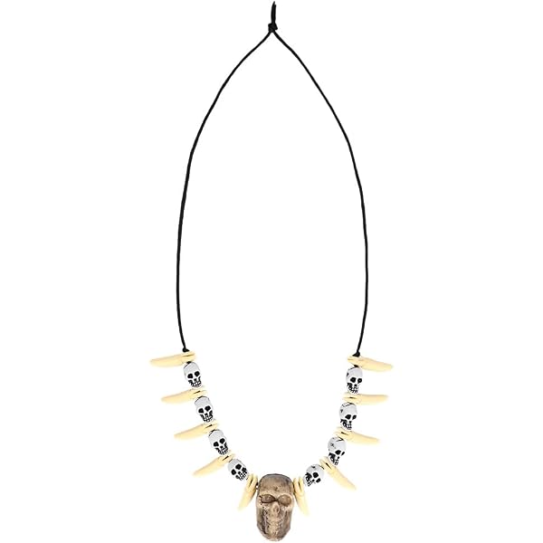 W WIDMANN MILANO Party Fashion - 7111t Collier Crâne, Argent, Taille unique : Widmann W WIDMANN MILANO Party Fashion - 7111t Collier Crâne, Argent, Taille unique : Widmann