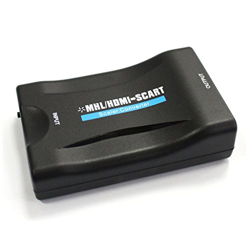 MagiDeal 1080p MHL HDMI To Scart Audio Video Converter Adapter für HD TV + USB Kabel - 5