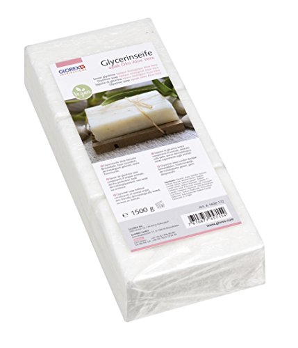 Glorex GmbH Glycerin-Seife Öko 1500g mit Aloe Vera opak