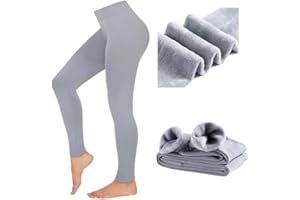 ASD Accessories Womens Ladies High Waist Super Stretchy Warm Leggings Lined with Thermal Fur Fleece Bottoms
