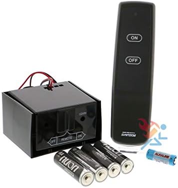 Skytech CON Battery Operated Fireplace Remote Control for Latching Solenoid