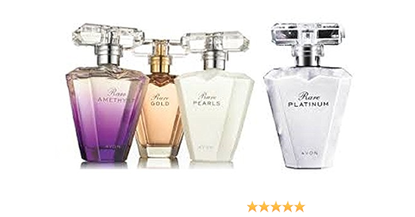 Avon rare profumo Collection, Rare Gold, Rare Pearls, raro ametista e rara  Platinum 50 ml Eau de Parfum : Amazon.it: Bellezza