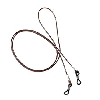 Lacci Per Occhiali Antiscivolo - 12 Pezzi, Nylon, Regolabili, 63 Cm, Nero, Unisex - Foto 14