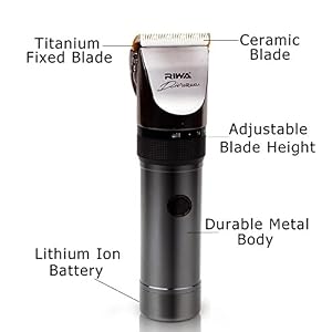 RIWA Electric Hair Clippers for Men Cordless Rechargeable Waterproof Hair Trimmer Haircut Machine with LCD Display… - Image 2