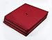 Produktbild atFoliX Sony PlayStation 4 Pro (PS4 Pro) Skin "FX-Carbon-Red" Designfolie Sticker - Carbon-Struktur / Carbon-Folie