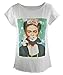 Produktbild Damen Kurzarmshirt T-Shirt Shirts Frida Kahlo Zigarette Vogue Cover LI0700301FKZ