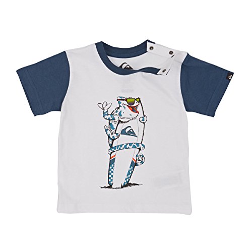 Quiksilver Cameoflage Baby Boy T-shirt - White/dark Denim
