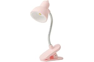 DHliIQQ Clamp Lamp Clip on Light,Book Light LED Clamp Reading Night Light Book to Read Bedside Table,USB Study Book LED Desk Lamp 360° Flexible Night Light for Headboard Bedroom