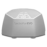 LectroFan Evo - White Noise Machine and Non-Looping Fan Sounds with Sleep Timer (White)