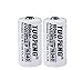 Produktbild 16340 Akku, 650 mAh RCR123 A 3,7 V Li-Ion Akku CR123 A Passen für Taschenlampe Kamera(2pcs)