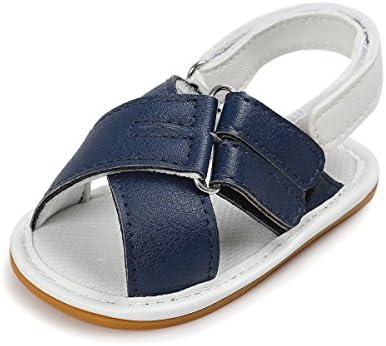 Baby Soft Sandals , Chcikwin Infant Toddler Baby Boys Girls Soft Soles Antiskid Rubber Sole Sandals (12-18month, D)