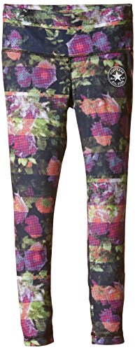 Converse Girl's Floral Leggings, Multicoloured (Digitized Floral Print), 12-13 Years