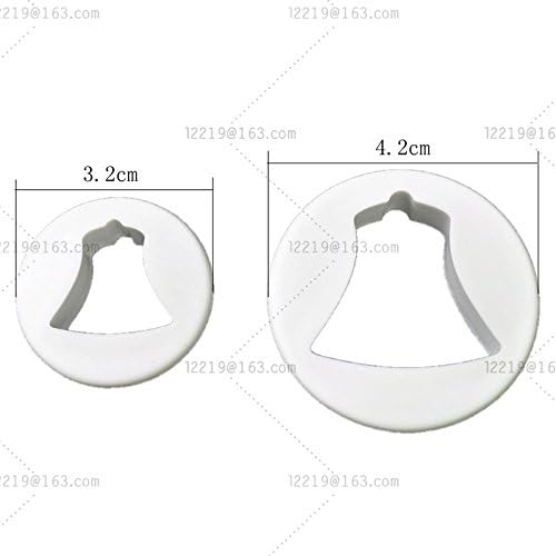 Brand new sugarcarft Plungers Cutters Cake tools cake decorating moulds (Bell)