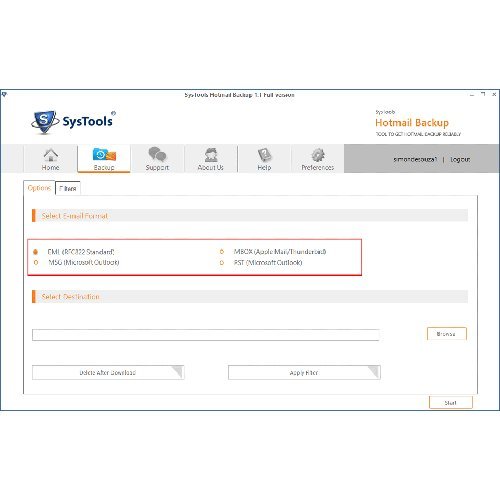 Hotmail Backup