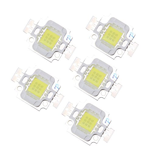 Preisvergleich Produktbild SODIAL(R) 5Stk. 10W hoch Power White LED Licht Lampe