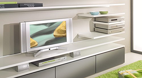 Wandboard / Wandregal SUMO+CUBE | 45×40 cm – weiß/silber - 2