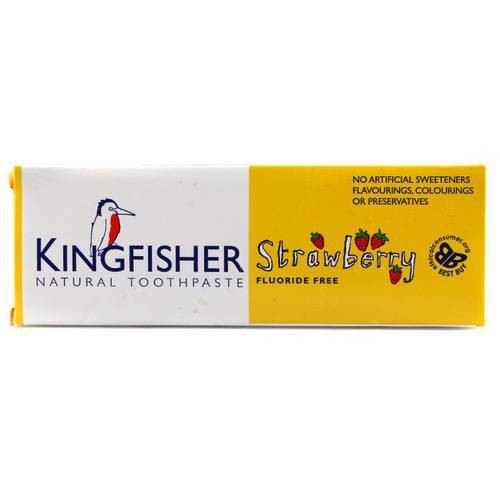 (8 PACK) - Kingfisher Children'S Strawberry Toothpaste | 75ml | 8 PACK - SUPE...