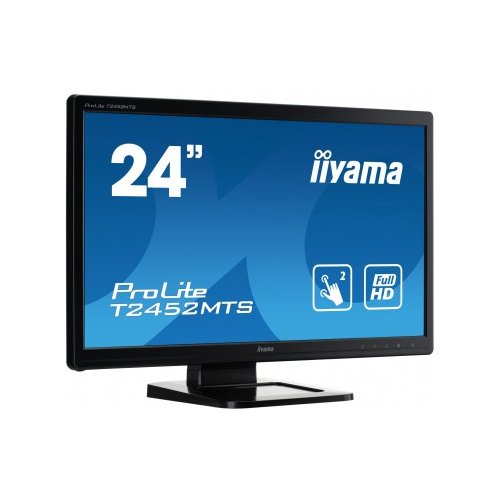 Preisvergleich Produktbild Iiyama T2452MTS-B4 60,96 cm (24 Zoll) LED Monitor (HDMI,DVI,VGA, 2 ms) schwarz
