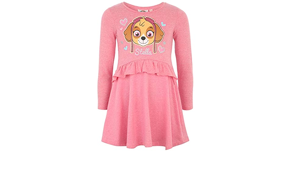Pat Patrouille Fille Robe 92 2 Ans Rose Amazon Fr Vetements Et Accessoires