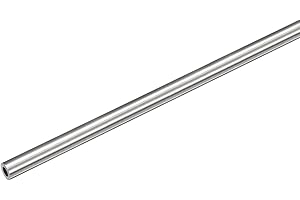 QUARKZMAN Tubo Acciaio, 304 Acciaio Inossidabile Capillare Tubo, OD 4.5mm x 1mm Parete Spessore 250mm Lunghezza Metallo Tubi in Acciaio Inox per Industria Macchine