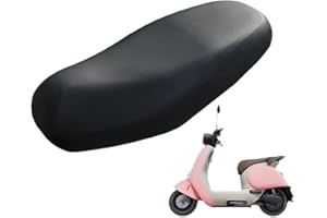 AWOGIPD Coprisella Scooter Coprisella Moto Cuscino Sella Moto Protezione per Sedile Impermeabile Flessibile Universale per Moto con Fascia Elastica Adatta Size L