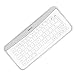 Produktbild hansee Tastatur von bastron, exklusive High Tech Glas Smart Tastatur, Sensitive Touch, mit blauer Hintergrundbeleuchtung