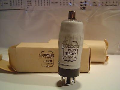 BY TECKNOSERVICE VALVE RADIO HL23DD EDISWAN MULLARD