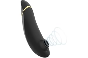 Womanizer Premium 2 Succionador de clítoris feminino | Estimulador de clítoris| Vibrador mujer sumergible | 14 niveles de intensidad | Juguetes eróticos para pareja sexuales | Negro