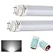 Produktbild Auralum® 10er Set T8 G13 LED Leuchtstoffröhre Röhre SMD 2835 60cm 10W mit LED Starterbrücke Naturweiß (4000-4500K)