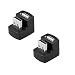 Produktbild SIENOC 2x Abgewinkelt USB 2.0 A Stecker auf weibliche Verlängerung 90 180 Grad Adapter Konverter