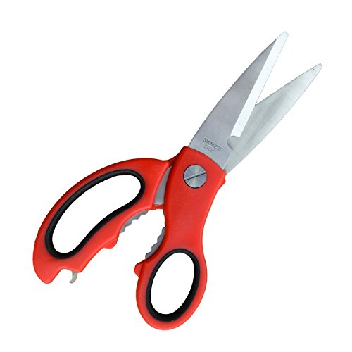 New Arrival kacenda Starke und langlebige Mehrzweck-Küche Scheren/Dosenöffner/Nussbaum Clip, gute Schere für Haushalt/Küche, 23 x 9,5 cm