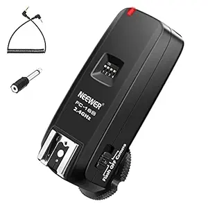 Neewer FC-16 Multi-Channel 2.4GHz 3-IN-1 Wireless Hot Shoe Flash Receiver for Canon and Nikon DSLR Cameras