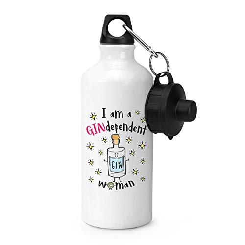 Gift Base I Am A Gindependent Woman Sports Bottle Gift Base I Am A Gindependent Woman Sports Bottle
