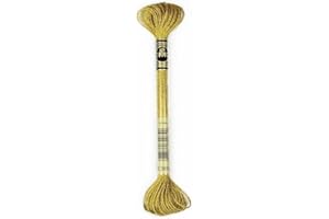 TOMASELLI MERCERIA Filo Mouliné Light Effects Lurex Art 317w DmC Effetto Metallico Lumiere - E 3852 Oro