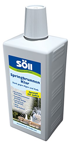 Söll 12052 SpringbrunnenKlar – Stark gegen Algen und Kalk – 1 l - 2