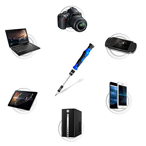78 PCS Schraubendreher Set, Profi Werkzeug-Set, Reparatur Werkzeug Kit,Magnetverschluss reparatur-tools, Magnetic Austauschbar für Handy, Tablet, PC, Macbook, Uhr etc - 7