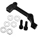 Produktbild 1x Bremsadapter Hintenrad CNC 180mm Rahmen - disc brake adapter standard